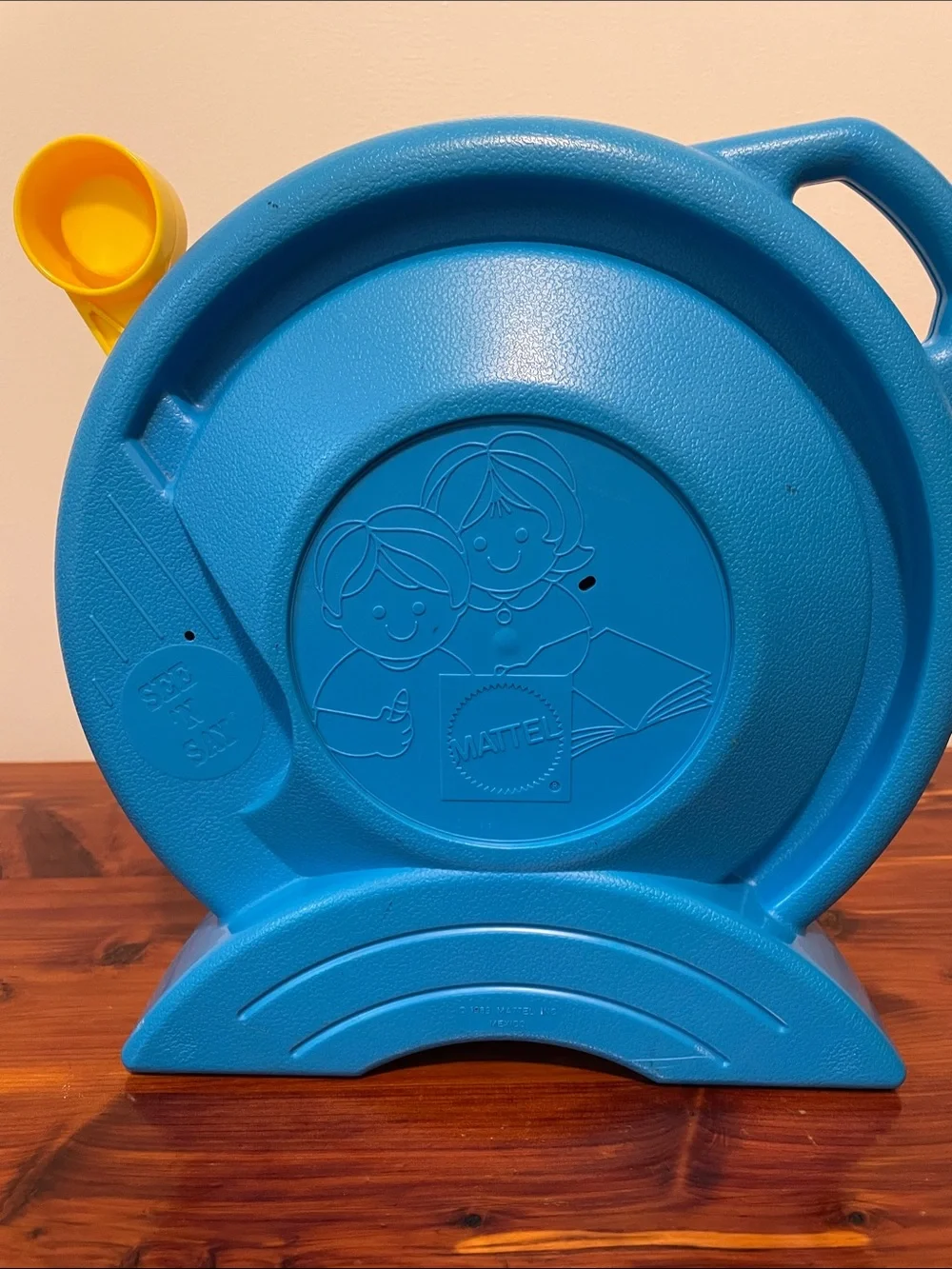 Vintage Mattel The Farmer Says See N Say Toy.